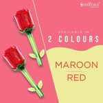 Buy Shryoan Rose Liquid Smudge Proof & Waterproof Red Sindoor | Full Coverage, Natural Finish, Paraben-Free For Bridal | Travel Size (Maroon) 6 ml - Purplle