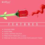 Buy Shryoan Rose Liquid Smudge Proof & Waterproof Red Sindoor | Full Coverage, Natural Finish, Paraben-Free For Bridal | Travel Size (Maroon) 6 ml - Purplle