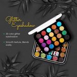 Buy Shryoan 20 Shades Glitter Eyeshadow Palette, Shimmery Finish ( Shade 01 ) - Multicolor 24gm - Purplle