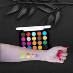 Buy Shryoan 20 Shades Glitter Eyeshadow Palette, Shimmery Finish ( Shade 01 ) - Multicolor 24gm - Purplle