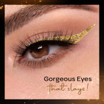 Buy FACES CANADA Ultime Pro Matte Play Eyeliner - Gold, 2.5 ml | Quick Dry | Shimmer Finish | 24 Hr Long Lasting Formula | Precise Felt Tip | Highly Pigmented | Waterproof, Smudgeproof & Sweatproof - Purplle