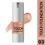 Buy Ronzille Waterproof Matte Finish Make-up Base Foundation - 25 ml  (Airless)(03) - Purplle