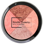 Buy Ronzille Shimmer Baked Blusher and Brick Highlighter - 05 - Purplle