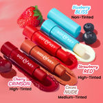 Buy Dot & Key Barrier Repair Hydrating Lip Balm SPF 50 | Strawberry Red 4.5 gm - Purplle