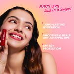 Buy Dot & Key Barrier Repair Hydrating Lip Balm SPF 50 | Cherry Crimson 4.5 gm - Purplle