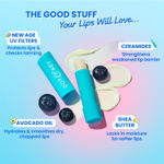 Buy Dot & Key Barrier Repair Hydrating Lip Balm SPF 50 | Blueberry Bliss 4.5 gm - Purplle