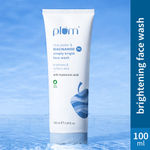 Buy Plum Simply Bright 2% Niacinamide Face Wash With Rice Water | Brightens Skin, Helps Fade Blemishes | Softens & Smoothens Skin | Gentle & Non-Drying | Women & Men | 100% Vegan | 100 ml - Purplle