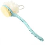 Buy GUBB 2 IN 1 Loofah With Handle Back Scrubber | Dual Sided Exfoliating For Cleanse, Exfoliate & Massage - Soft Nylon Bristles, Effectively Clean Knees, Elbow & Ankle (Assorted) 1 pc - Purplle