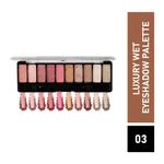 Buy Matt look 10 Colours Eyeshadow Makeup series Luxury Wet Eyeshadow Palette, Multicolor-03, (8gm) - Purplle