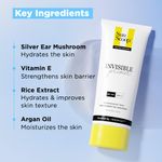 Buy SunScoop Invisible Primer Sunscreen Gel SPF 50 PA+++ | SPF 50 Gel Sunscreen for Dry & Oily Skin | Transparent Primer-Like Finish | Rice Extract & Vitamin E to Minimise Pores | Broad Spectrum, Non Comedogenic & No White Cast | For Women & Men | 45 gm - Purplle