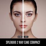 Buy Mattlook Splendid Makeup 2 Way Cake Compact, Clear Without Flaws, Honey Beige (20 gm) - Purplle