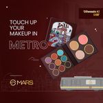 Buy MARS The City Paradise Makeup Kit | Highly Pigmented and Blendable | 9 Eyeshadow Palette with 1 Highlighter, Blusher, Bronzer & Compact Powder each (16 gm) (02-Delhi) - Purplle
