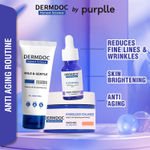 Buy DERMDOC by Purplle Mild & Gentle Facial Cleanser (100 ml) | 0.1% Retinol Face Serum (15 ml) | Hydrolyzed Collagen Skin Tightening Face Gel (50 gm) Combo of 3 - Purplle