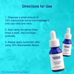 Buy DERMDOC by Purplle 2% Salicylic Acid Face Wash for Acne and Dark Spots (120 ml) | 10% Niacinamide Face Serum (30 ml) | UVA & UVB Broad Spectrum Sun Protection Gel Cream with SPF 30 & PA+++ Combo of 3 - Purplle