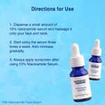 Buy DERMDOC by Purplle Mild & Gentle Facial Cleanser (100 ml) | 2% Salicylic Acid Exfoliating Tonic (100 ml) | 10% Niacinamide Face Serum (30 ml) | 1% Hyaluronic Acid Mini Sunscreen Stick (13 gm) Combo of 4 - Purplle