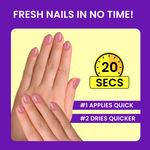 Buy NY Bae Color Rush Nail Paint Set + Remover - Pretty Pastels 08| Chip Resistant |Acetone Free | Long Lasting | Quick Dry | Glossy Gel Nail Paint Combo (5.6 ml*4) + Nail Polish Remover (30 ml) Combo of 2 - Purplle