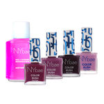 Buy NY Bae Color Rush Nail Paint Set + Remover - Maroon Mania 12 | Chip Resistant | Acetone Free | Long Lasting | Quick Dry | Glossy Gel Nail Paint Combo (5.6 ml*4) + Nail Polish Remover (30 ml) Combo of 5 - Purplle