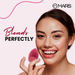 Buy MARS Master Blender for Makeup | Dual-Sided Excellence | Flat for Precision | Premium Material | Durable | Less Product Absorption | Slant Shaped For Even Application 1 Pc - Purplle
