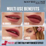 Buy Maybelline New York Super Stay Teddy Tint - Lip and Cheek Color, The A+, 5 ml | Teddy Soft Matte up to 12Hr | Multi Use | Comfortable Long wear formula | Buildable | Natural flushed look in one swipe - Purplle
