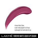 Buy Lakme Forever Matte Liquid Lip Colour - Fuchsia Chic (5.6 ml) - Purplle