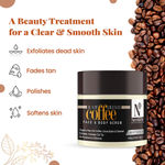 Buy NutriGlow NATURAL'S Raw Irish Coffee Face & Body Scrub for Softens Skin, 100 gm - Purplle