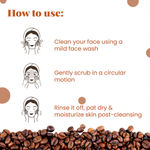 Buy NutriGlow NATURAL'S Raw Irish Coffee Face & Body Scrub for Softens Skin, 100 gm - Purplle