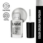 Buy Lakme Color Crush Nail Art - Classic Silver M11 (6 ml) - Purplle