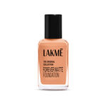 Buy Lakme FOREVER MATTE FOUNDATION for Superior Coverage, Vit E, lightweight & water-resist Natural Pearl 27 ml - Purplle