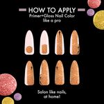 Buy Lakme Glitterati Collection Nail PaintCopper Burst 6 ml - Purplle