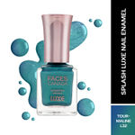 Buy FACES CANADA Ultime Pro Splash Luxe Nail Enamel - Tourmaline (L32), 12 ml | Glossy Finish | Quick Drying | Long Lasting | High Shine | Chip Defiant | Even-Finish | Vegan | Non-Toxic | Ethanol-Free - Purplle
