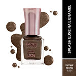 Buy FACES CANADA Ultime Pro Splash Luxe Nail Enamel - Smokeshow (L40), 12 ml | Glossy Finish | Quick Drying | Long Lasting | High Shine | Chip Defiant | Even-Finish | Vegan | Non-Toxic | Ethanol-Free - Purplle