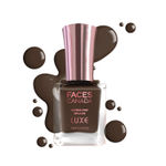 Buy FACES CANADA Ultime Pro Splash Luxe Nail Enamel - Dark Cocoa (L41), 12 ml | Glossy Finish | Quick Drying | Long Lasting | High Shine | Chip Defiant | Even-Finish | Vegan | Non-Toxic | Ethanol-Free - Purplle