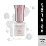 Buy FACES CANADA Ultime Pro Splash Luxe Nail Enamel - Glitter Girl (L42), 12 ml | Glossy Finish | Quick Drying | Long Lasting | High Shine | Chip Defiant | Even-Finish | Vegan | Non-Toxic | Ethanol-Free - Purplle