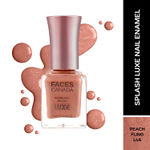 Buy FACES CANADA Ultime Pro Splash Luxe Nail Enamel - Peach Fling (L46), 12 ml | Glossy Finish | Quick Drying | Long Lasting | High Shine | Chip Defiant | Even-Finish | Vegan | Non-Toxic | Ethanol-Free - Purplle