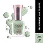 Buy FACES CANADA Ultime Pro Splash Luxe Nail Enamel - Mint Chocochip (L62), 12 ml | Glossy Finish | Quick Drying | Long Lasting | High Shine | Chip Defiant | Even-Finish | Vegan | Non-Toxic | Ethanol-Free - Purplle