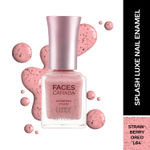 Buy FACES CANADA Ultime Pro Splash Luxe Nail Enamel - Strawberry Oreo (L64), 12 ml | Glossy Finish | Quick Drying | Long Lasting | High Shine | Chip Defiant | Even-Finish | Vegan | Non-Toxic | Ethanol-Free - Purplle