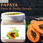 Buy Dr.Rashel Brightening Papaya Face and Body Scrub For All Skin Types (380 ml) - Purplle