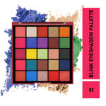 Buy Mattlook 25 Colours Blink Eyeshadow Palette, Flawless Shades, Highly Pi gmented Long Wearing Easily Blendable, Gift for Women, Multicolour- 02 (26 gm) - Purplle