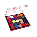 Buy Mattlook 25 Colours Blink Eyeshadow Palette, Flawless Shades, Highly Pi gmented Long Wearing Easily Blendable, Gift for Women, Multicolour- 02 (26 gm) - Purplle