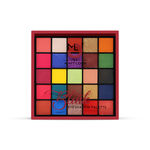 Buy Mattlook 25 Colours Blink Eyeshadow Palette, Flawless Shades, Highly Pi gmented Long Wearing Easily Blendable, Gift for Women, Multicolour- 02 (26 gm) - Purplle