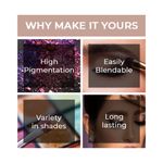 Buy Mattlook 10 Colours Eyeshadow Makeup series Luxury Wet Eyeshadow Palette, Multicolor-01, (8 gm) - Purplle