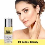 Buy Half N Half Make-up Remover for Waterproof Make-up, Yellow Beauty (95 ml) - Purplle