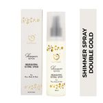 Buy Mattlook Shimmer Highlighting Setting Spray for Face, Body & Hair, Double Gold 002 (80 ml) - Purplle