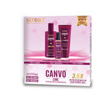 Buy Streax Professional Canvoline Hair Care Combi Kit for After-care of Keratin Treated & Straightened Hair Combo of 3 - Purplle
