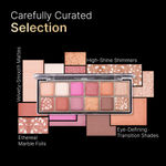 Buy Swiss Beauty Select 12 shades Eyeshadow Palette | Mattes + Shimmers + Metallics |1 Slow Days 10 gm - Purplle