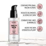 Buy RENEE Snail 99 Mucin Serum, Contains 99% Snail Mucin Filtrate, Soothes, Hydrates & Plumps the Skin, Helps Reduce Blemishes & Dark Spots, Diminishes Wrinkles & Fine Lines, Repairs Skin-Barrier, 50 Ml - Purplle