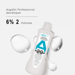 Buy ARGATIN Professional Naturalis Hair Color Developer 20 Volume 6% - 1000 ml | Cream Developer for Hair Colour | 2in1 Formula Hair Developer + Hair Spa with Pro Vitamin B5 - Purplle