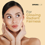 Buy SPRING H2O FRANCE Gold Bleach Cream Deep Cleansing & Intracellular Impact | Infused Pro Vitamin B5 | All Skin Types | 300 gm - Purplle