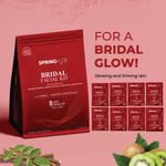 Buy SPRING H2O FRANCE Bridal Facial Kit 80 gm| 2 in 1 Formula Brightning+Sun Protection | Enriched with Organic Licorice Extract and Fresh Cell KIWI Extract| Simple 8 Step - Purplle