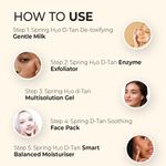 Buy SPRING H2O FRANCE D-TAN Facial Kit 50 gm| 2 in 1 Formula Brightning+Repair | Enriched with Organic Licorice Extract and AHA| Simple 5 Step - Purplle